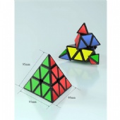 Pyramid Triangle Speed Puzzle Cube Custom Full color