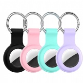 Silicone Air Tags Case with Keychain