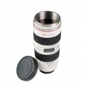 19oz Camera Lens Travel Coffee Thermos Cup