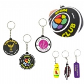 Personalized 3D PVC Custom Keychains