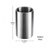 Stainless Ice Buckets Champagne Cooler Bottle