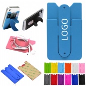 Silicone Phone Wallet Stand