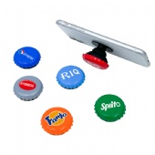 Retractable Bottle Cap Phone Grip Holder