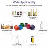 Silicone Wine Bottle Stopper Caps