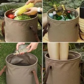 Portable Collapsible Bucket with Handle