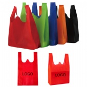 Reusable T-Shirt Style Non Woven Tote Bag