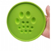 Silicone Pop Stress Reliver Dog Flying Disc